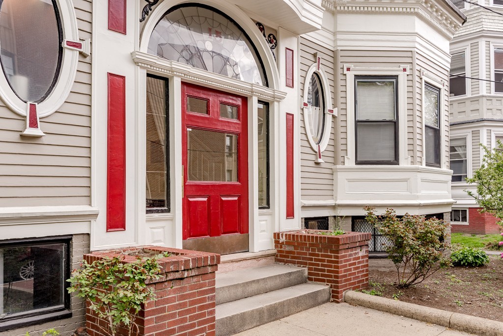 15 Trowbridge Street, Unit 3 Cambridge, MA 02138 - Photo 13 of 14 a front view of a house with entryway