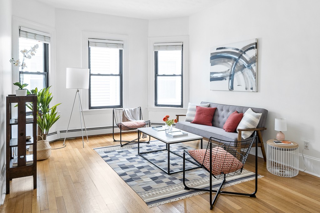 15 Trowbridge Street, Unit 3 Cambridge, MA 02138 - Photo 2 of 14 a living room with furniture and wooden floor