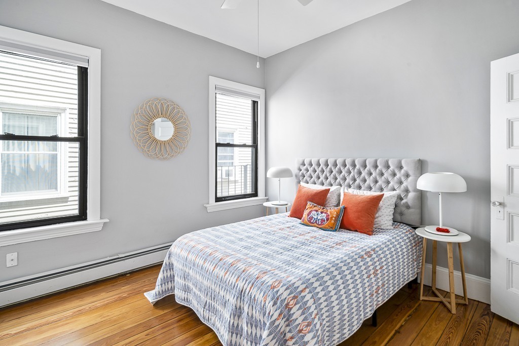 15 Trowbridge Street, Unit 3 Cambridge, MA 02138 - Photo 9 of 14 a bedroom with a bed and window