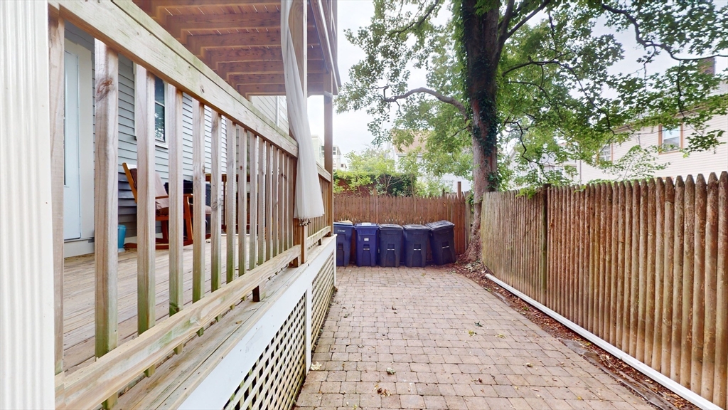 22 Boynton Street Boston, MA 02130 - Photo 30 of 34 a view of balcony with wooden fence