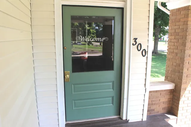 a view of a mirror with a mirror