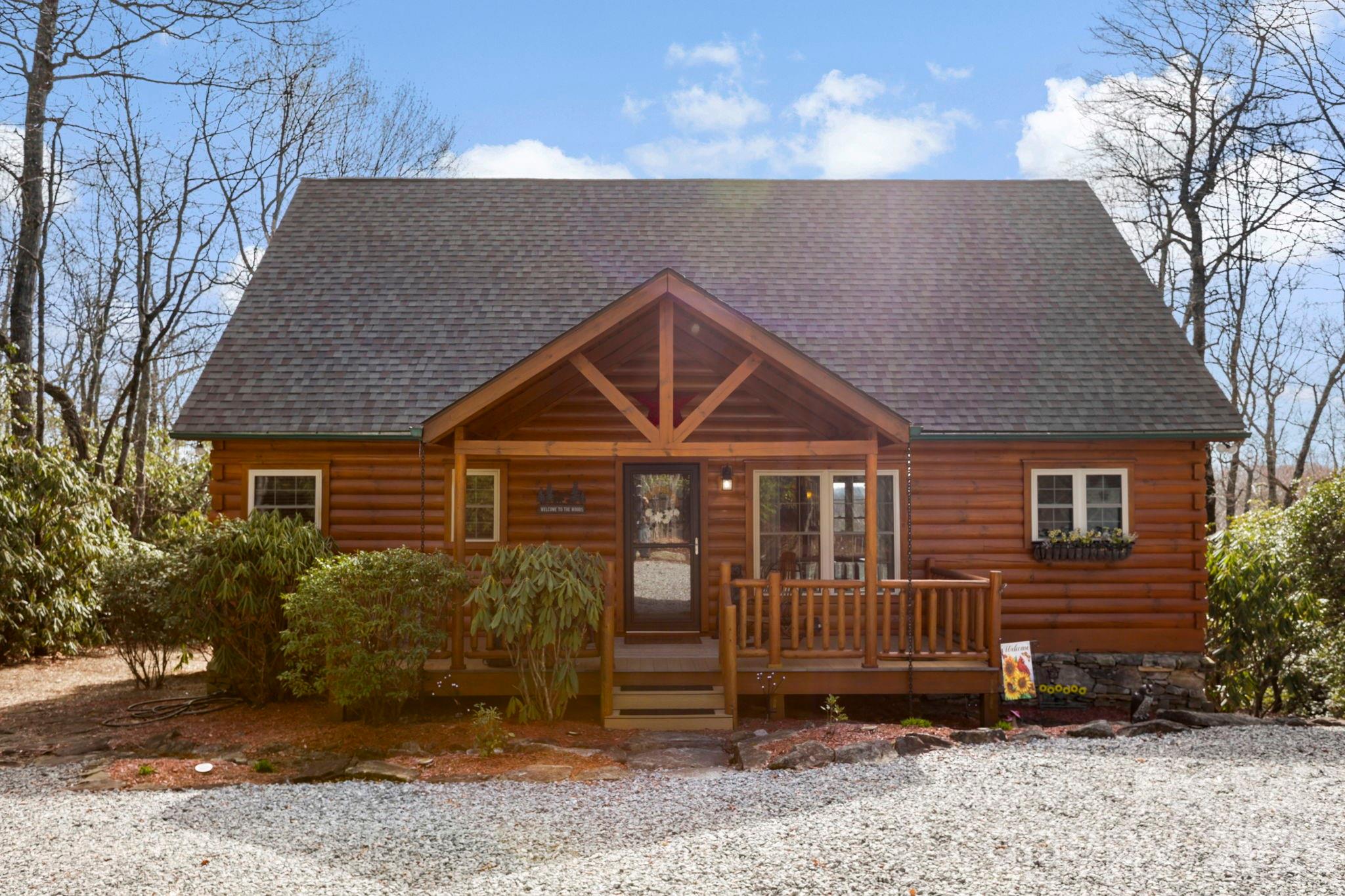 78 Longview Ridge Lake Toxaway, NC 28747 - Photo 39 of 43 a view of a house with a yard