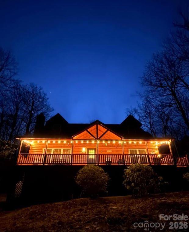 78 Longview Ridge Lake Toxaway, NC 28747 - Photo 42 of 43 a view of a sunset