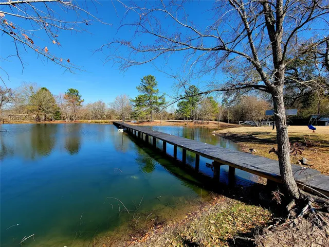 a view of a balcony with lake