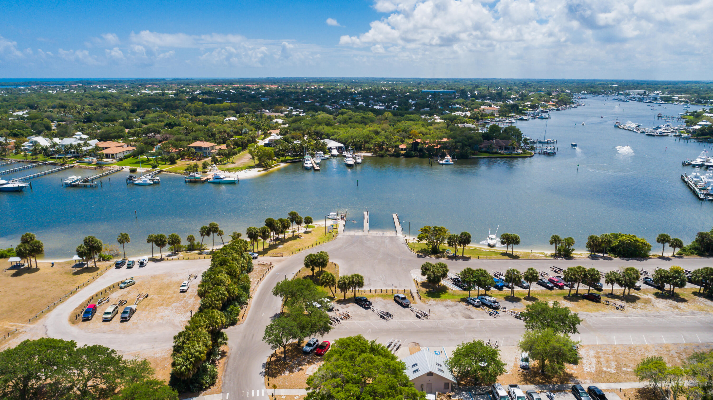 5895 Southeast Pine Drive Stuart, FL 34997 - Photo 20 of 24 Sandsprit Park Aerials-4