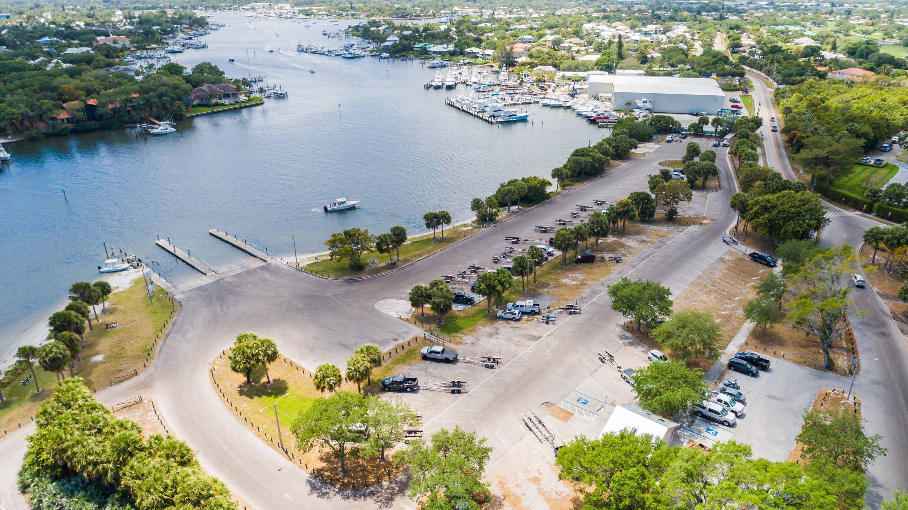 5895 Southeast Pine Drive Stuart, FL 34997 - Photo 23 of 24 Sandsprit Park Aerials-7