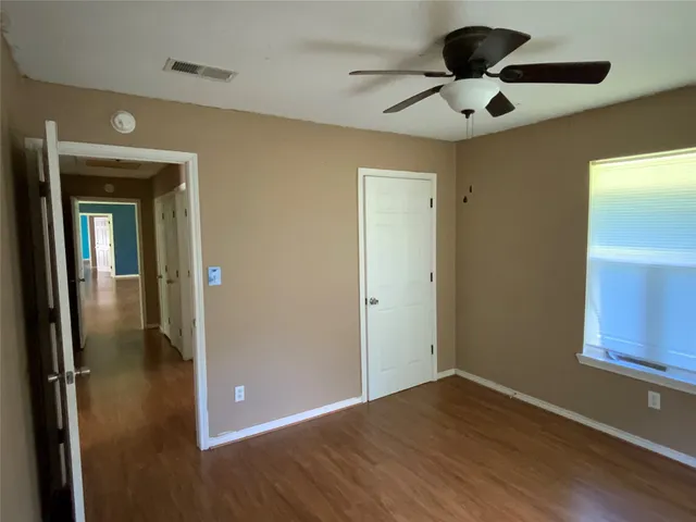 wooden floor in an empty room