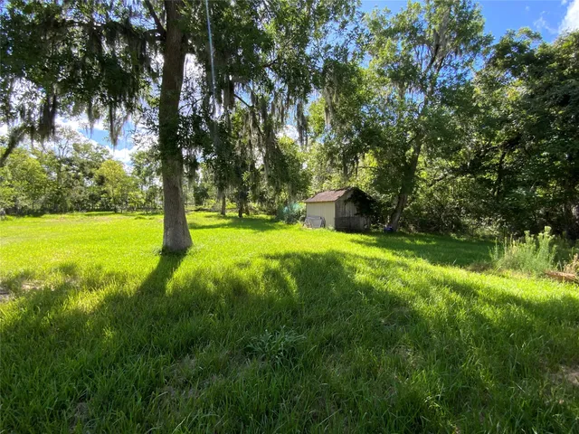 a view of an outdoor space and a yard