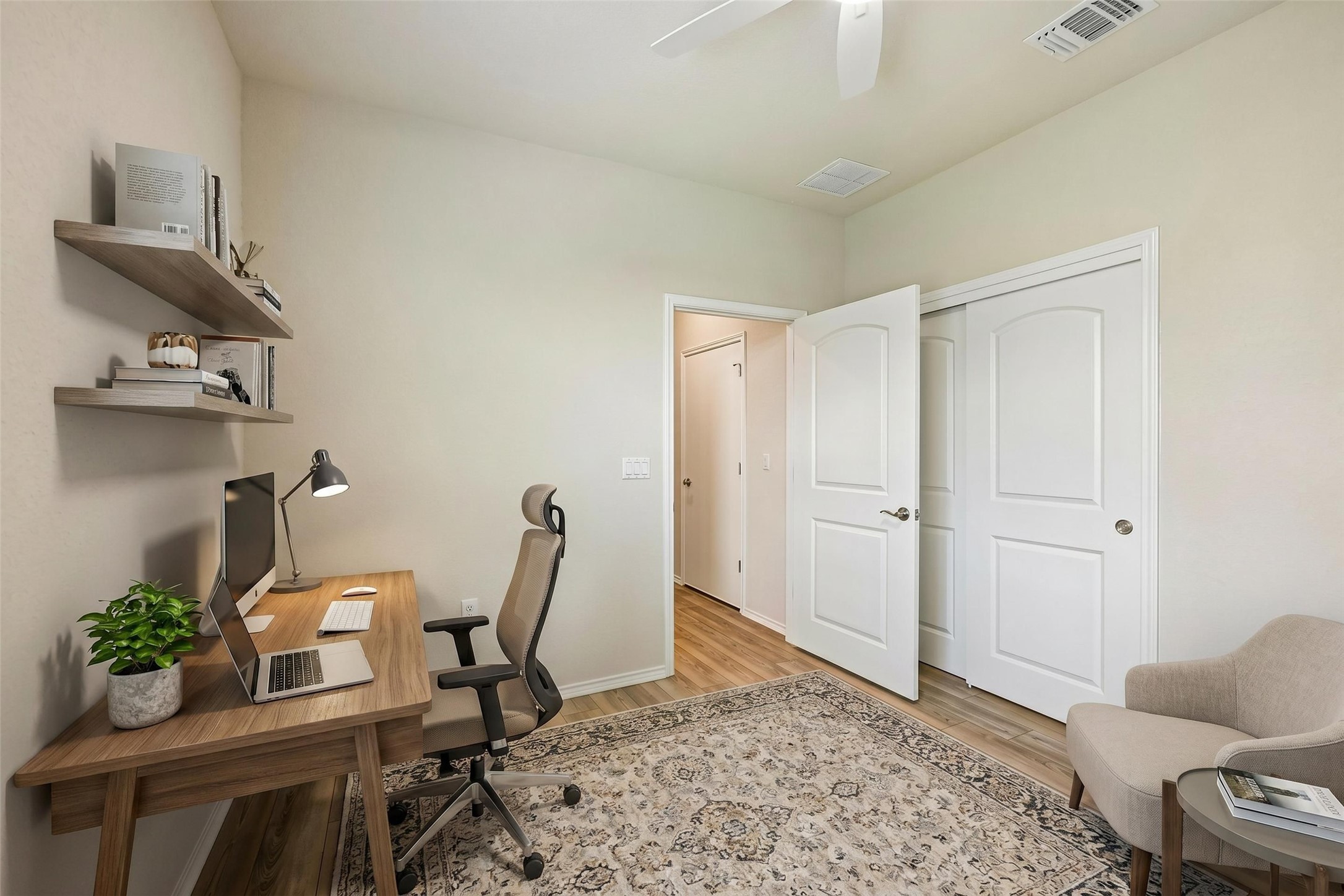 401 Yorktown Street Georgetown, TX 78633 - Photo 27 of 38 Virtually staged bedroom to show an alternative use