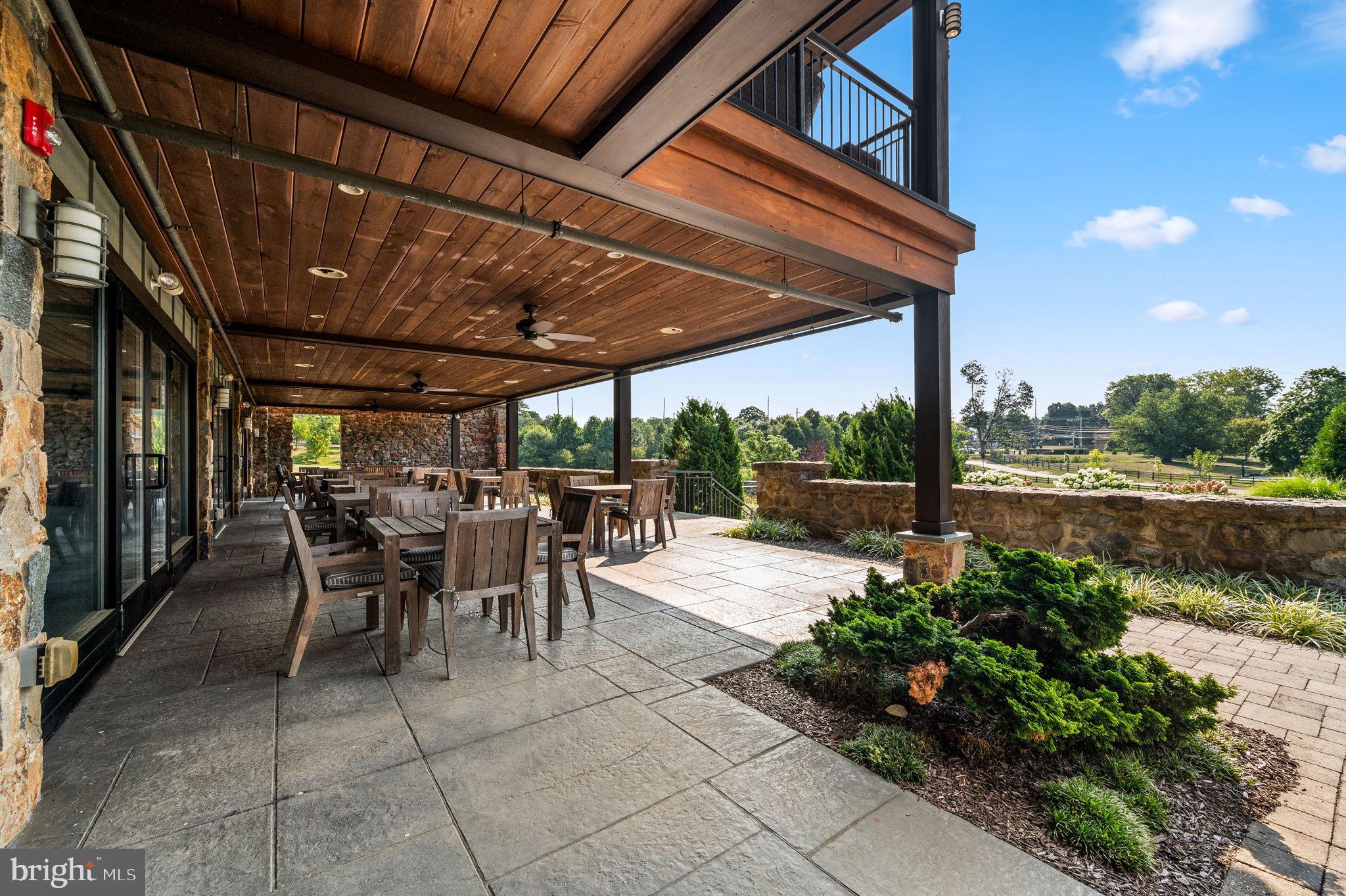 3809 Liseter Road Newtown Square, PA 19073 - Photo 59 of 79 Lower Patio at Barn Clubhouse