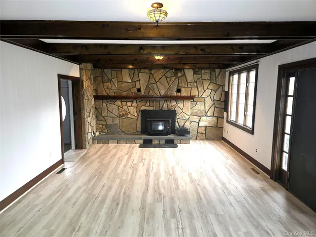 a view of front door