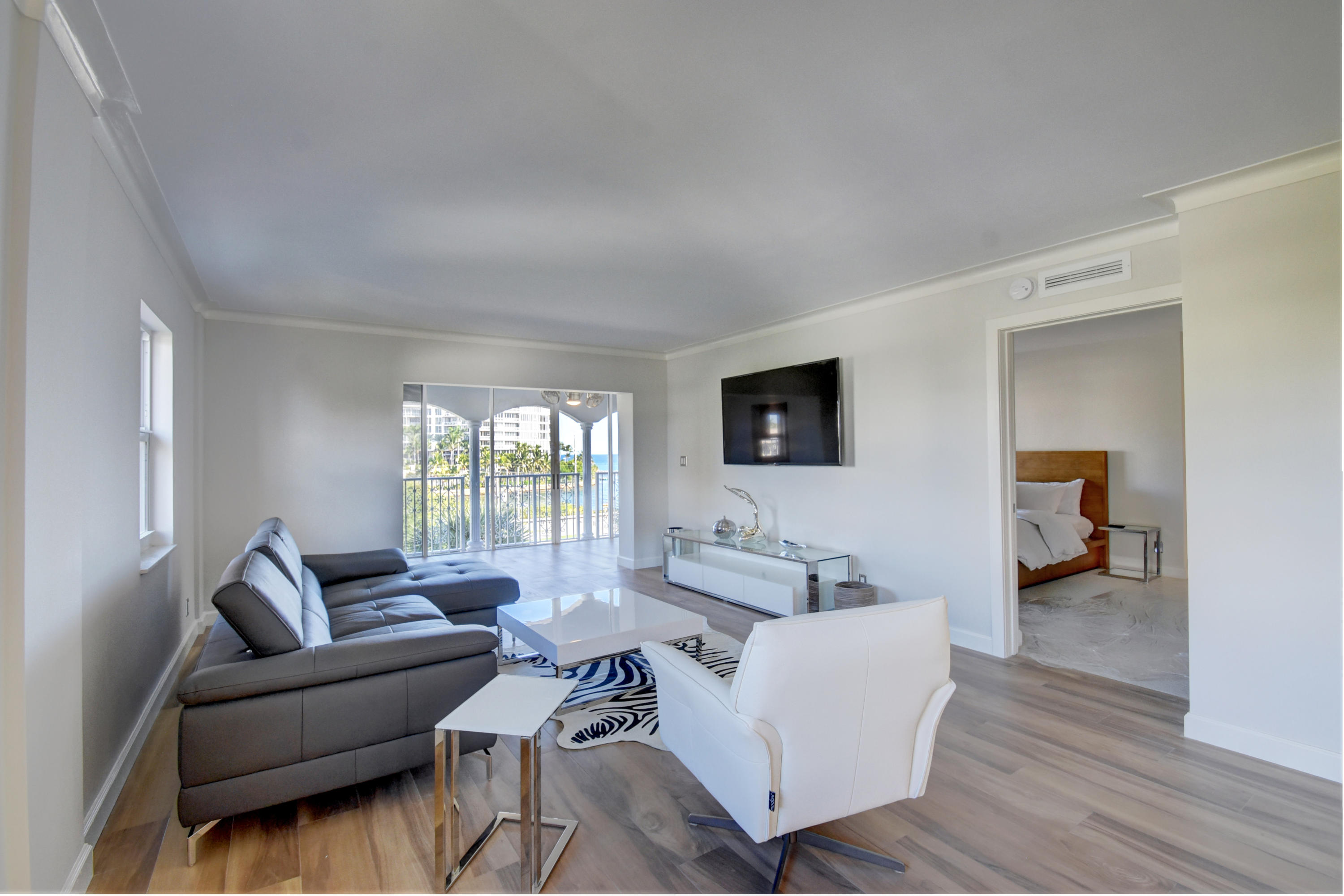 1001 East Camino Real, Unit 407 Boca Raton, FL 33432 - Photo 11 of 49 Ocean View From The Living Room