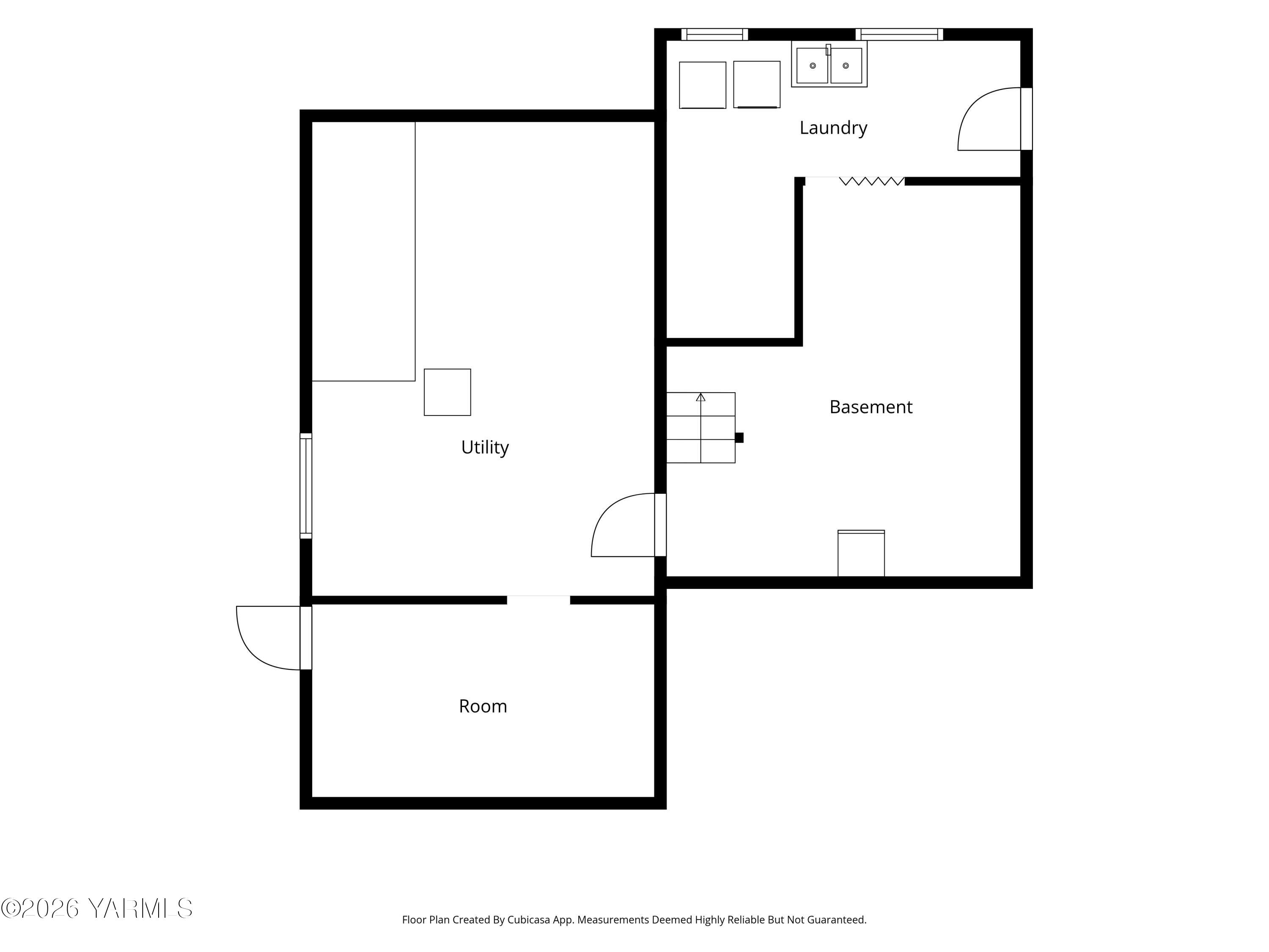 690 North Gleed Road Naches, WA 98937 - Photo 60 of 60 Basement Floorplan