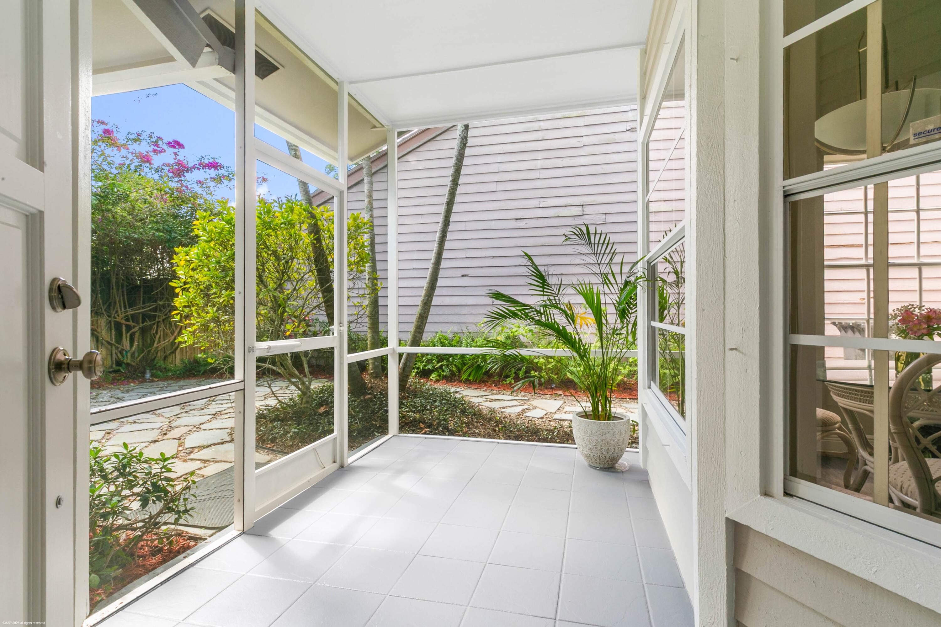 Screened Front Porch