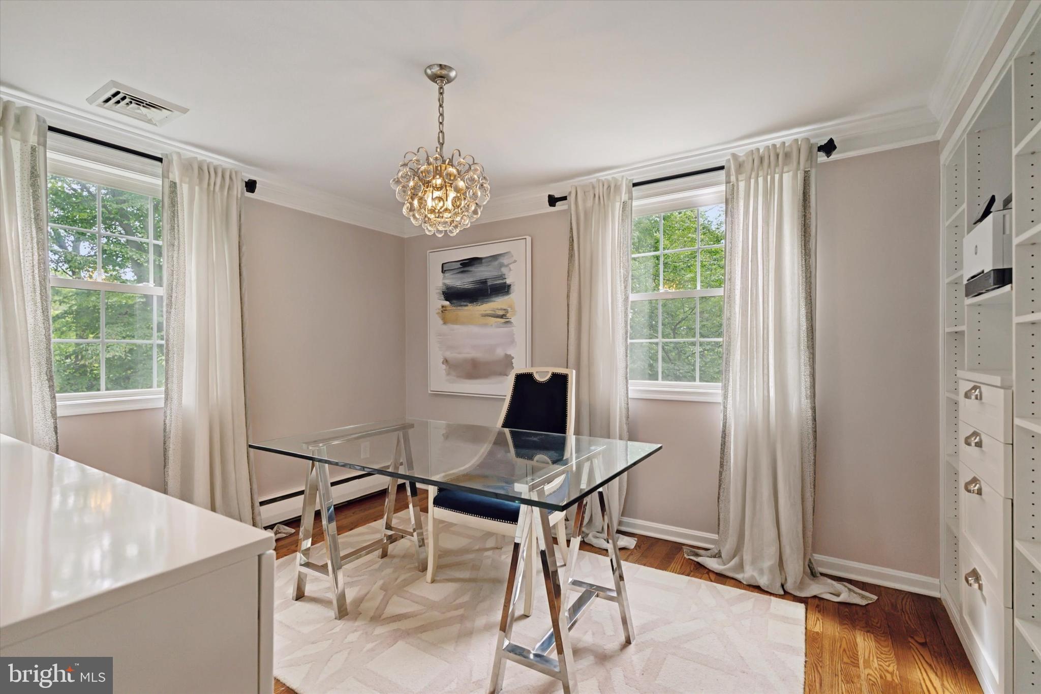 758 North Valley Forge Road Devon, PA 19333 - Photo 28 of 39 a view of a workspace with furniture and a window