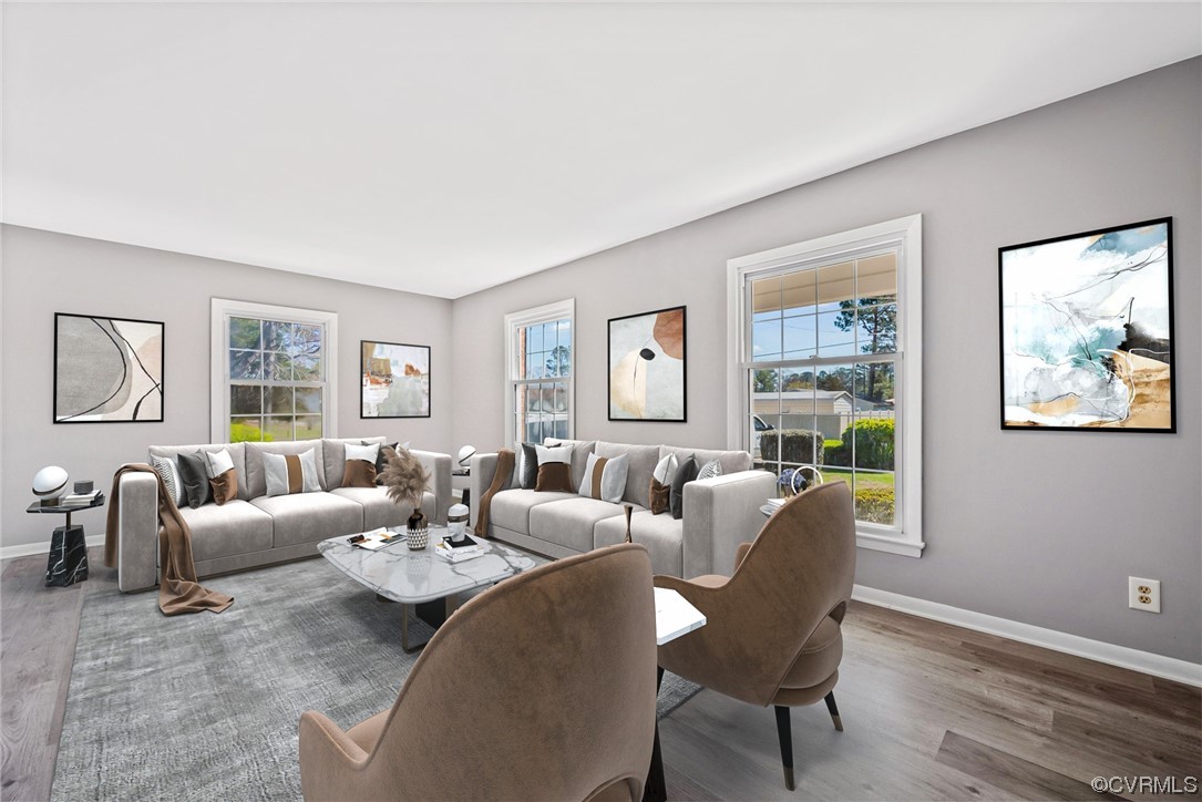 607 Queens Creek Road Williamsburg, VA 23185 - Photo 4 of 13 a living room with furniture and a window