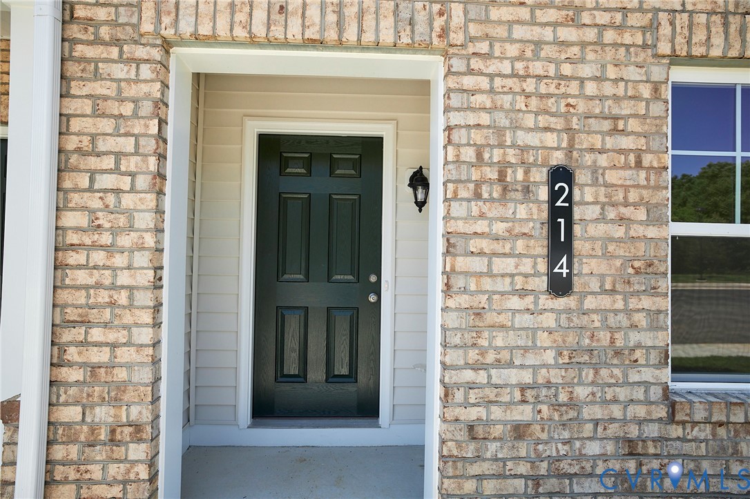 214 Greenpark Road Sandston, VA 23150 - Photo 2 of 50 Entrance to property featuring brick siding