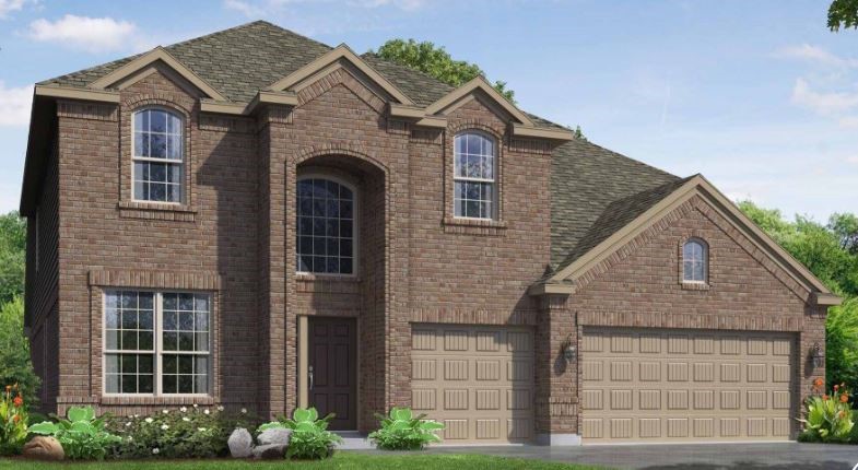 1713 Lakeside Ranch Road Georgetown, TX 78633 - Photo 1 of 1 a front view of a house with a garden