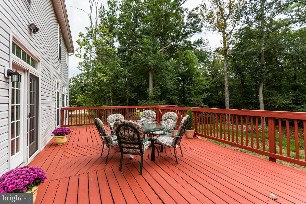 4917 Riding Ridge Court Laurel, MD 20707 - Photo 16 of 30 Deck, very private, backs to woods