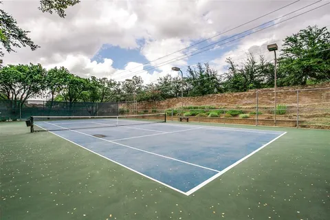 a view of a tennis court