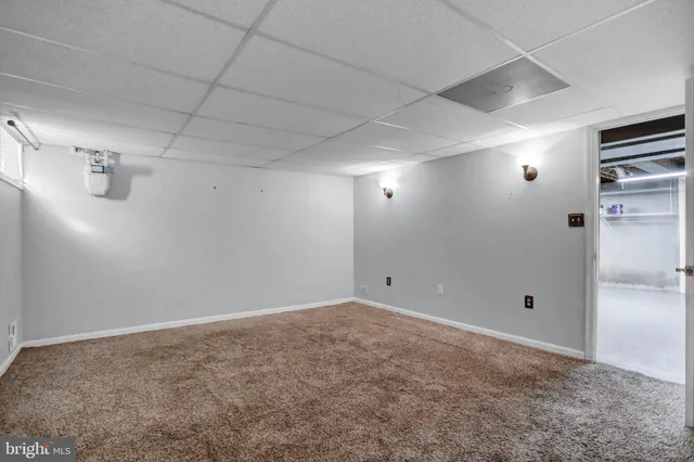 a view of empty room