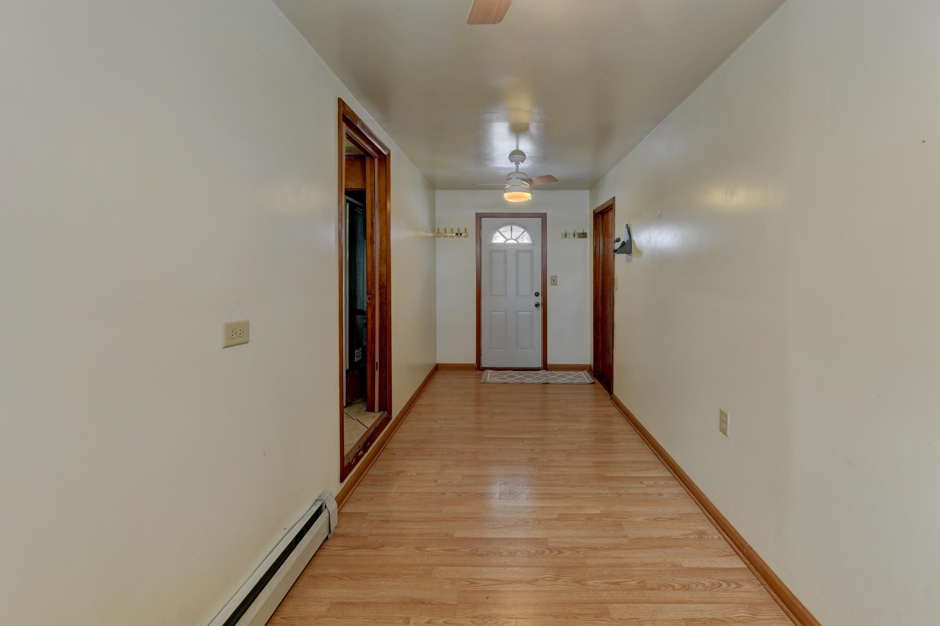 9046 Kleinman Road Highland, IN 46322 - Photo 11 of 20 a view of a hallway with wooden floor