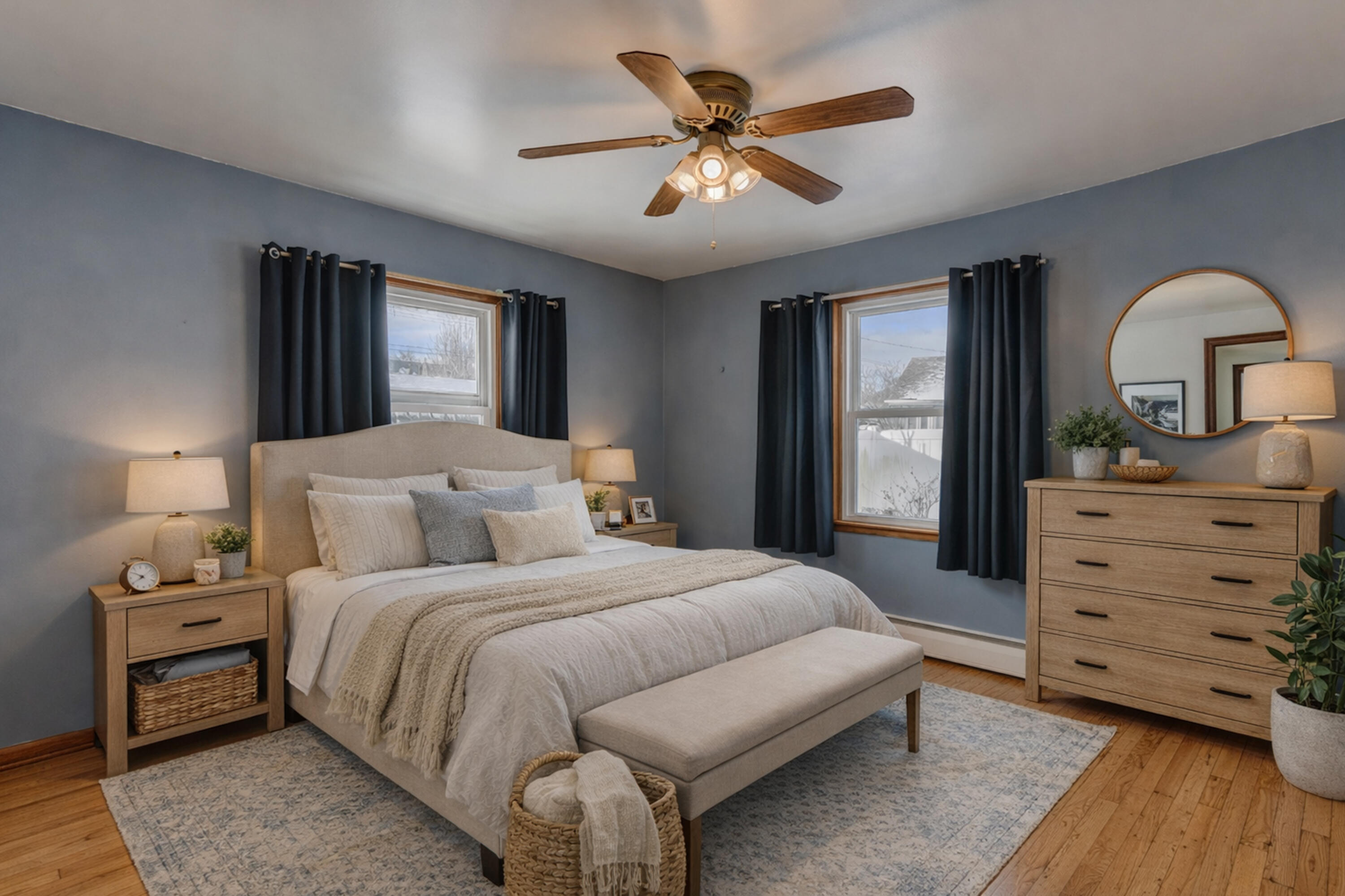 9046 Kleinman Road Highland, IN 46322 - Photo 13 of 20 a bedroom with a bed and a dresser