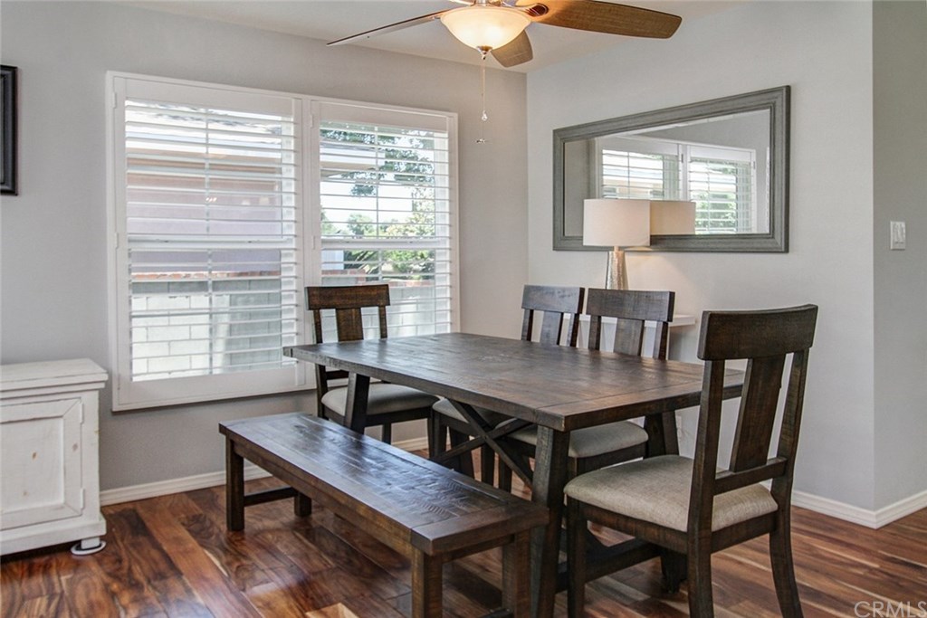 3745 Landfair Road Pasadena, CA 91107 - Photo 10 of 25 a view of a dining room with furniture and wooden floor