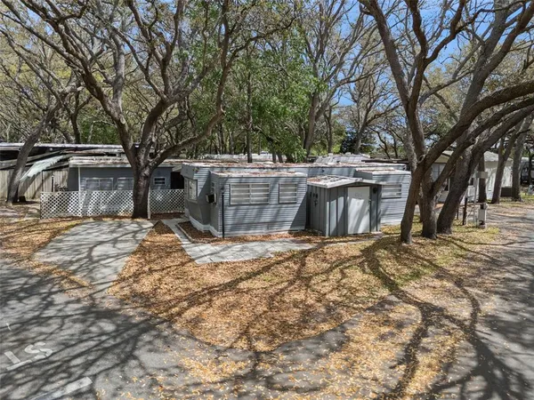 a view of a outdoor space with a patio