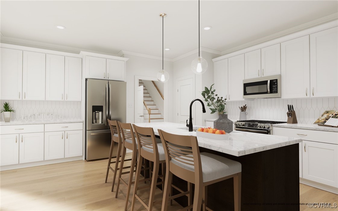 6641 Mayland Ridge Lane Moseley, VA 23120 - Photo 4 of 12 Photo from Boone Homes Gallery; photo of similar h