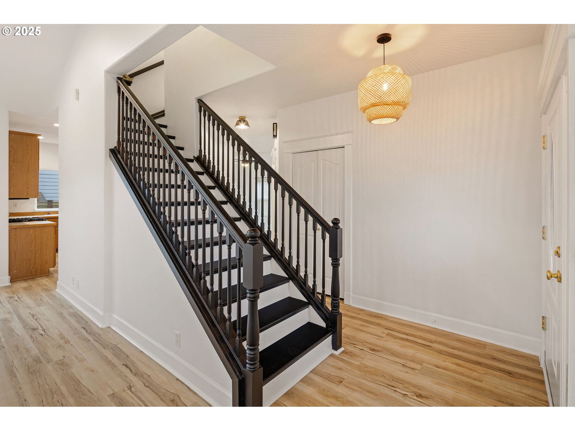 6808 Moses Pass Springfield, OR 97478 - Photo 6 of 37 a view of entryway and hall with wooden floor