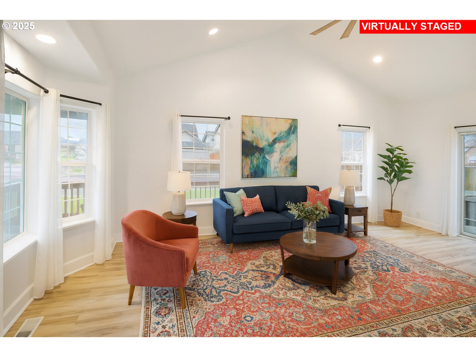 6808 Moses Pass Springfield, OR 97478 - Photo 7 of 37 a living room with furniture a rug and a window