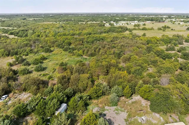 a view of a city with an outdoor space