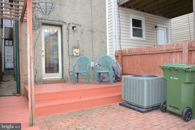 a view of front door of house