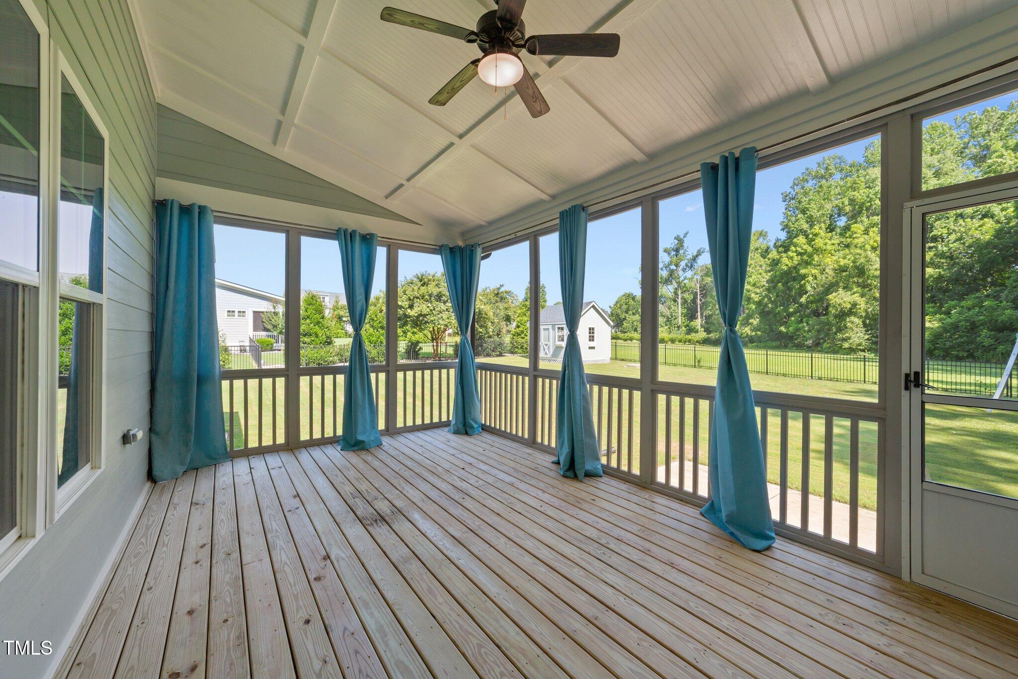 4125 Olde Judd Drive Willow Spring, NC 27592 - Photo 37 of 48 a view of a room with wooden floor and balcony