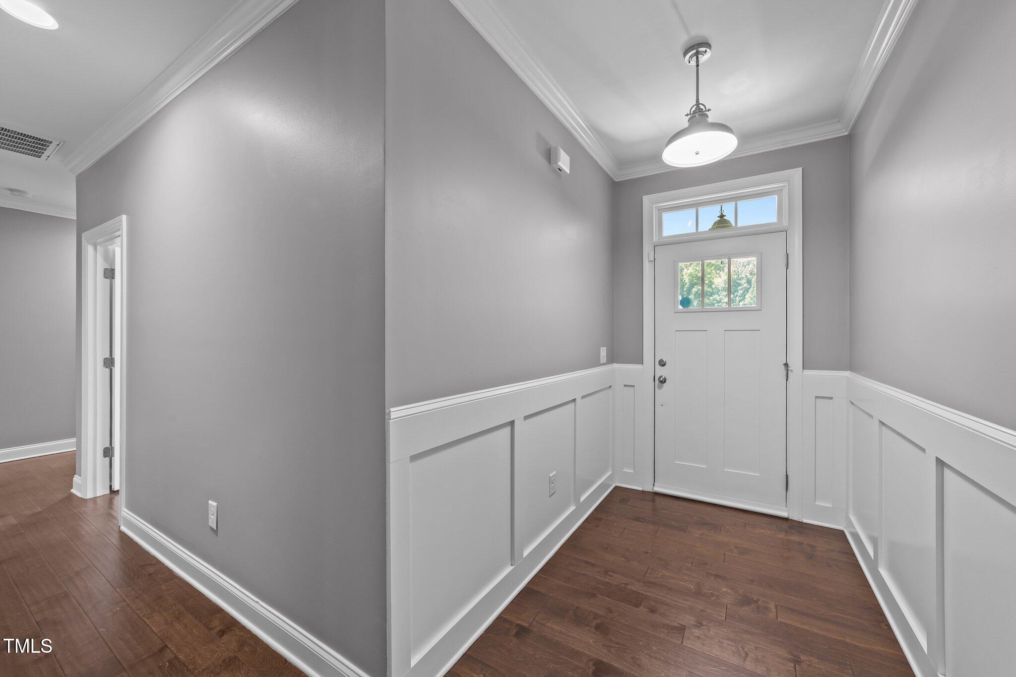 4125 Olde Judd Drive Willow Spring, NC 27592 - Photo 6 of 48 a view of a hallway with front door