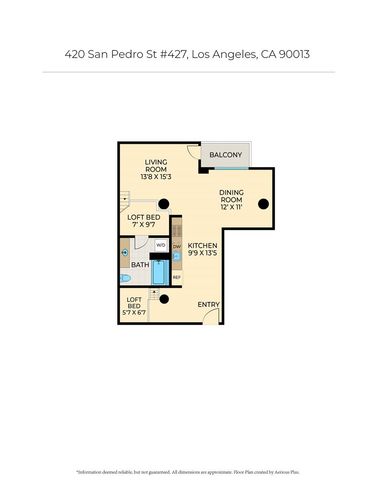 $398,000 | 420 San Pedro Street, Unit 427, Los Angeles, CA 90013
