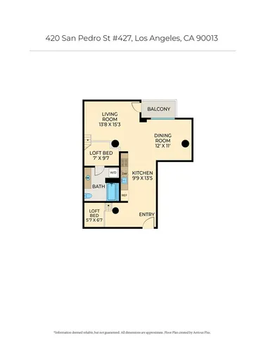 $398,000 | 420 San Pedro Street, Unit 427, Los Angeles, CA 90013