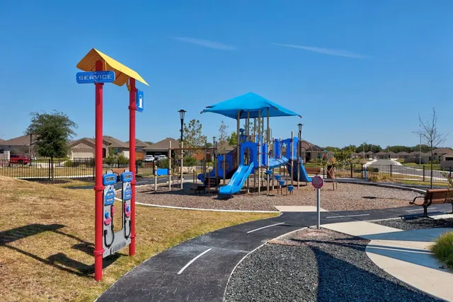 a backyard of a house