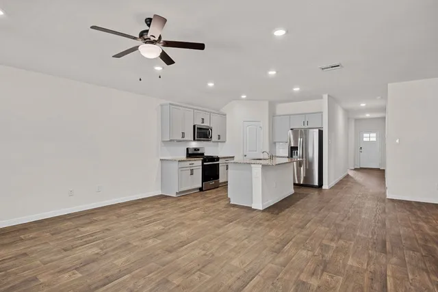 a view of outdoor space with seating