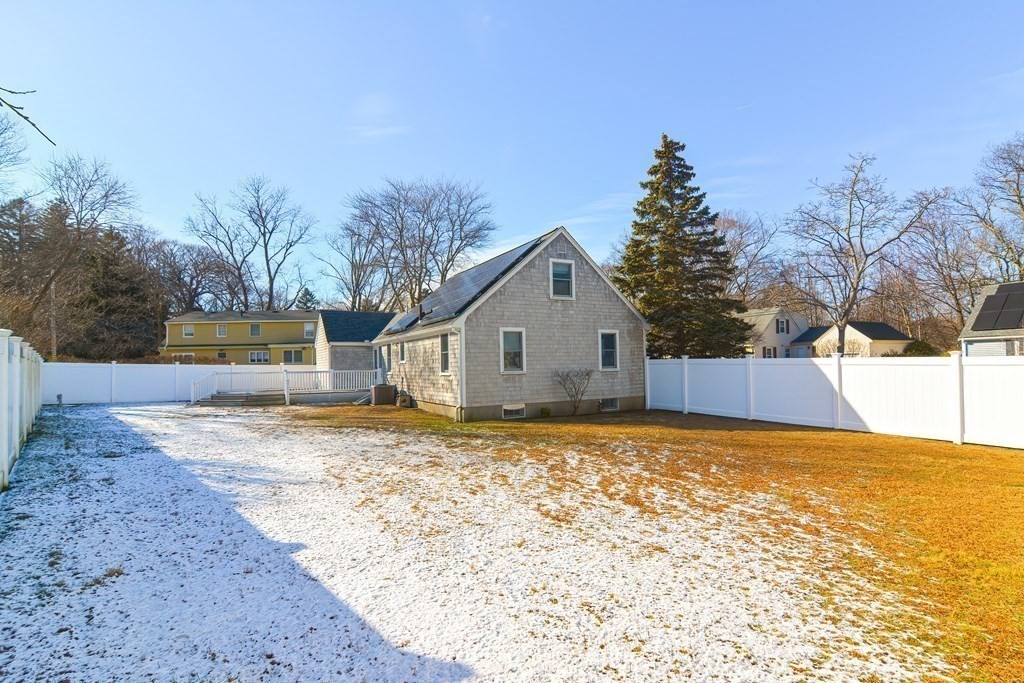 35 Colasanti Road Weymouth, MA 02191 - Photo 35 of 39 a view of a house with snow yard