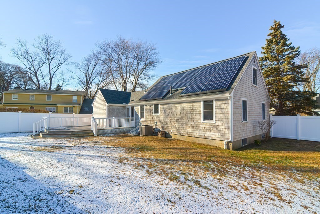 35 Colasanti Road Weymouth, MA 02191 - Photo 37 of 39 a view of a house with a swimming pool and a yard