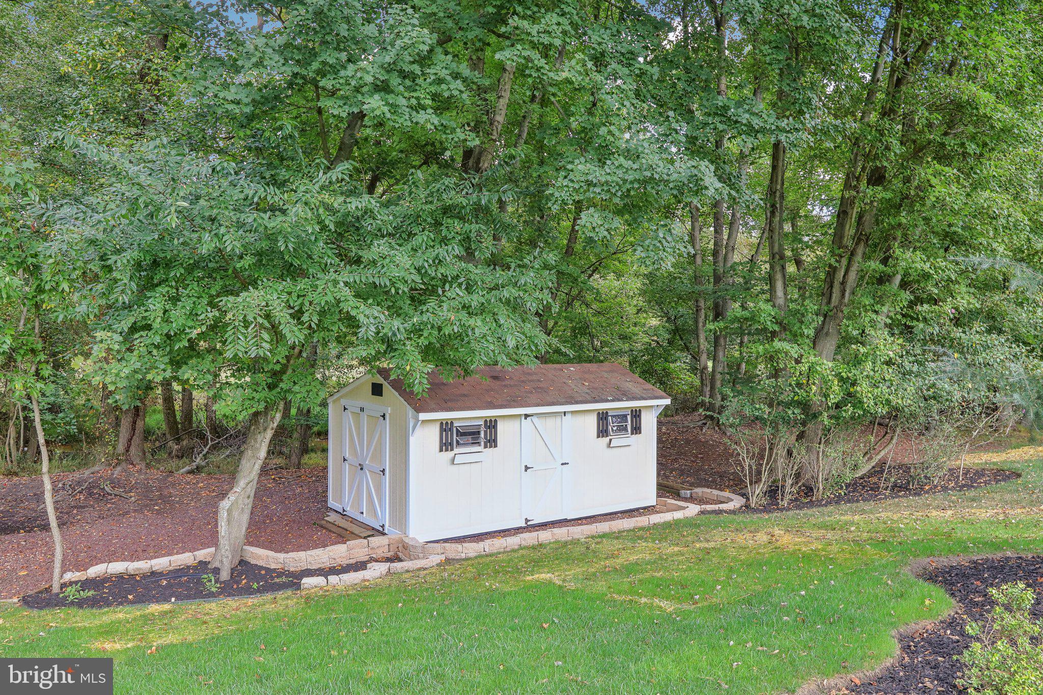 23 Abington Road Mount Laurel, NJ 08054 - Photo 58 of 75 Backyard has shed offering great storage option