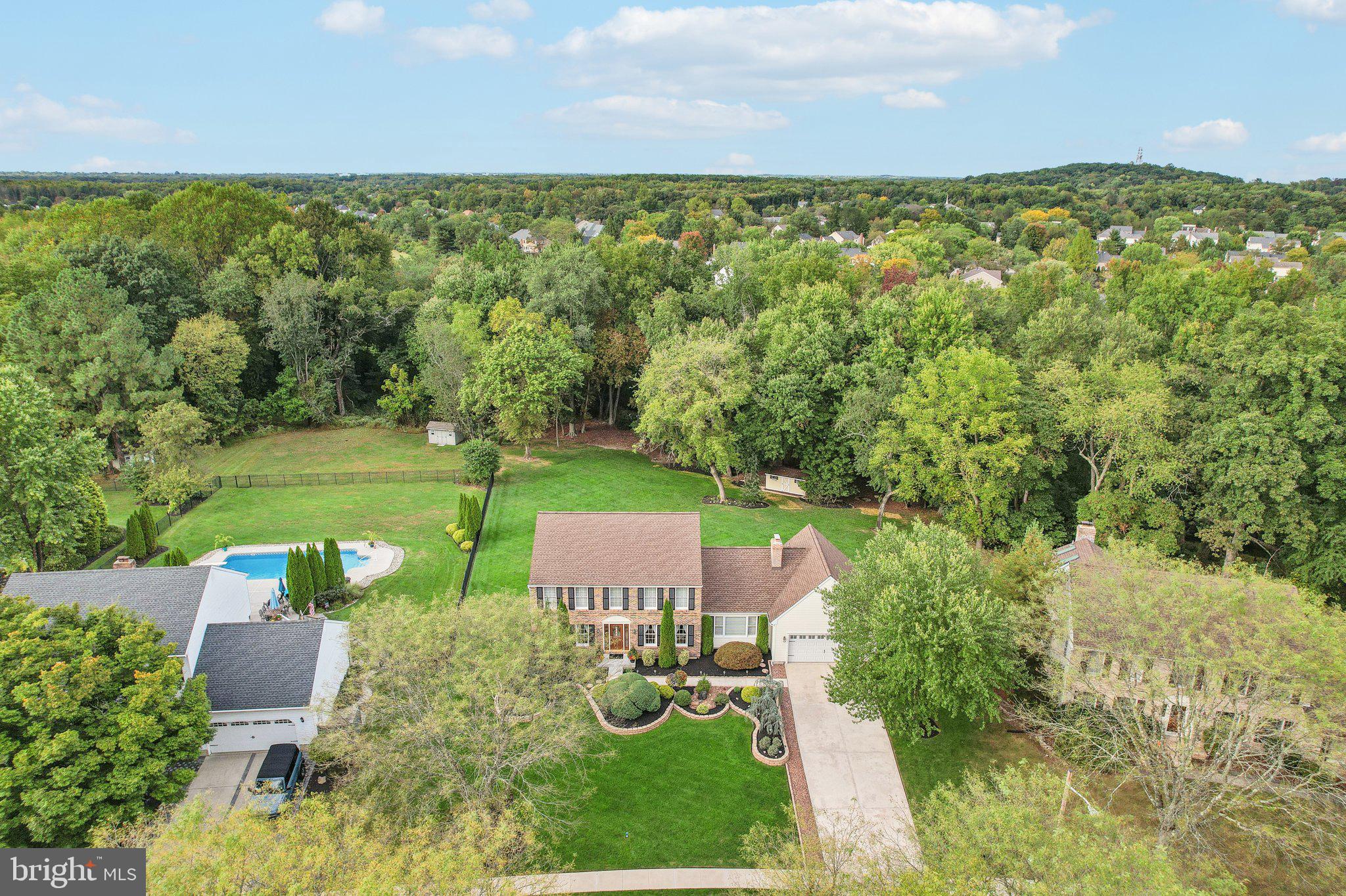 23 Abington Road Mount Laurel, NJ 08054 - Photo 67 of 75 Ariel view of 23 Abington Road
