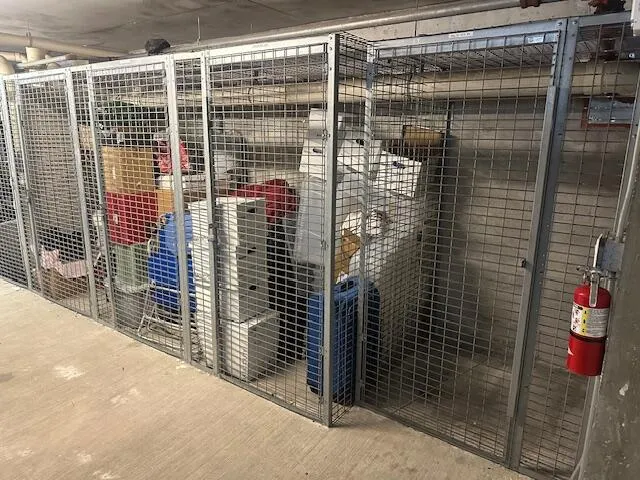 a front view of a building