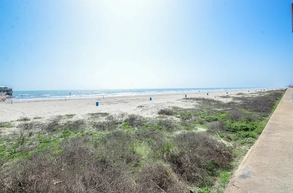 a view of beach and ocean