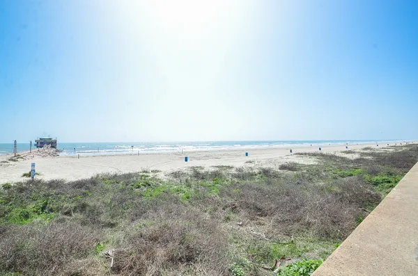 a view of beach and ocean