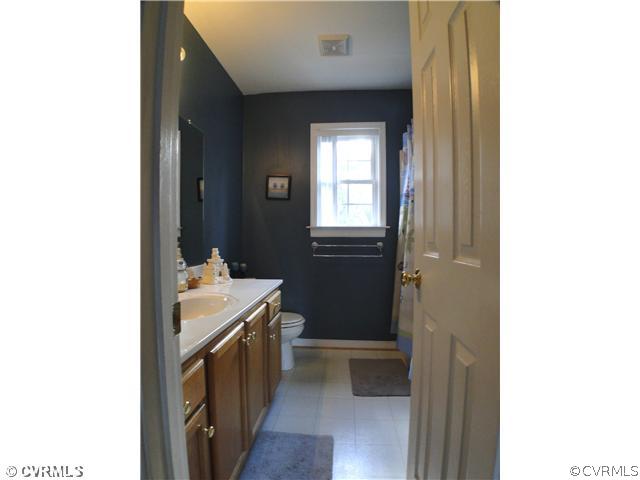 7471 Ridge View Road Mechanicsville, VA 23111 - Photo 11 of 11 Other - Hall Bath with vinyl floor, single vanity