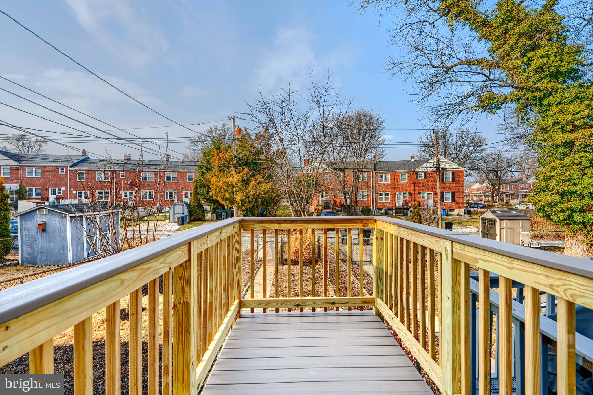 1028 Winsford Road Towson, MD 21204 - Photo 49 of 59 Deck off kitchen