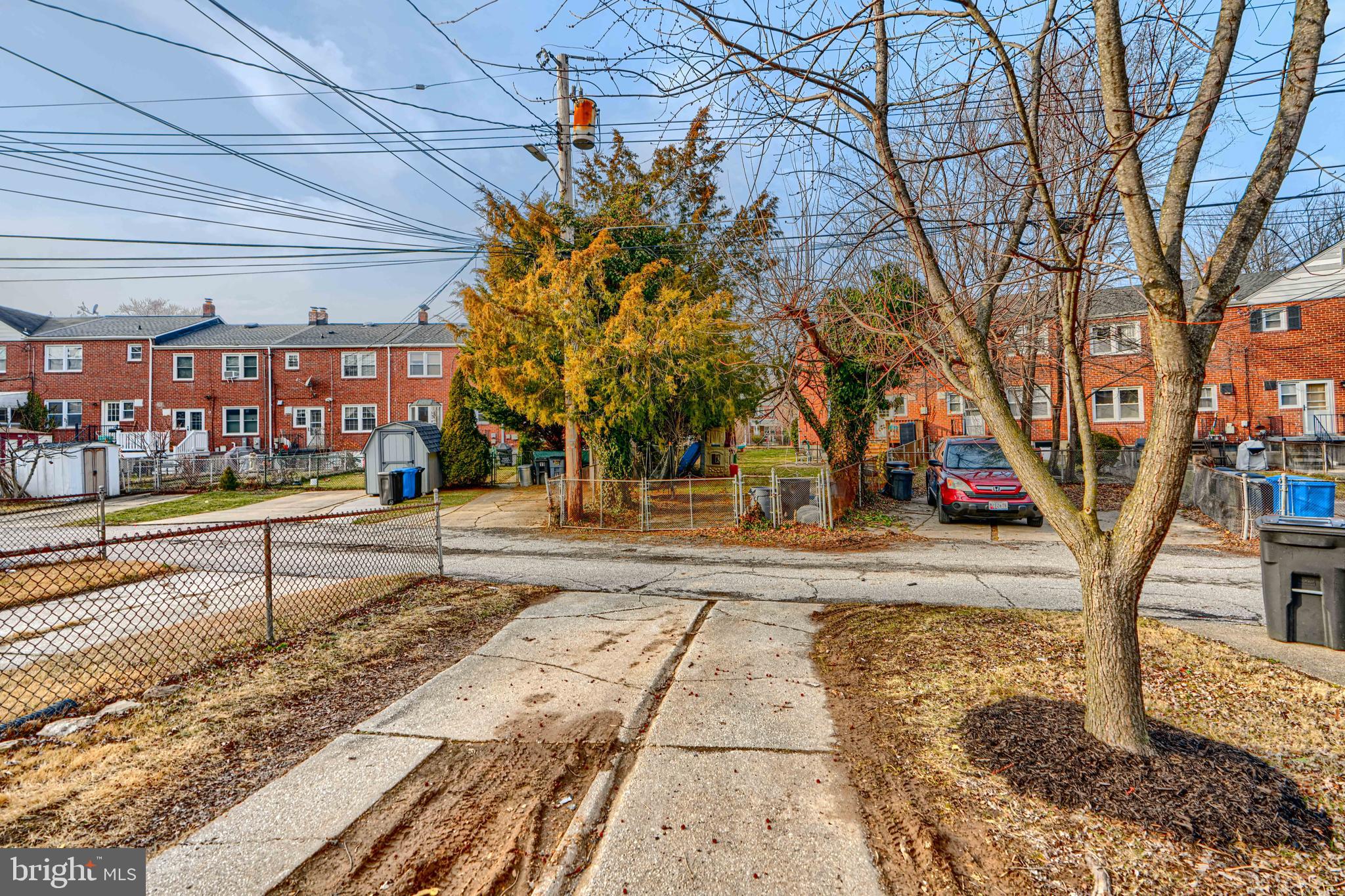 1028 Winsford Road Towson, MD 21204 - Photo 52 of 59 Backyard with parking